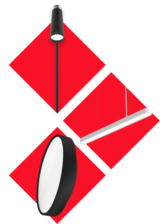 таванна, подова и стенна лампа