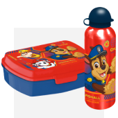 бутилка и кутия за закуска